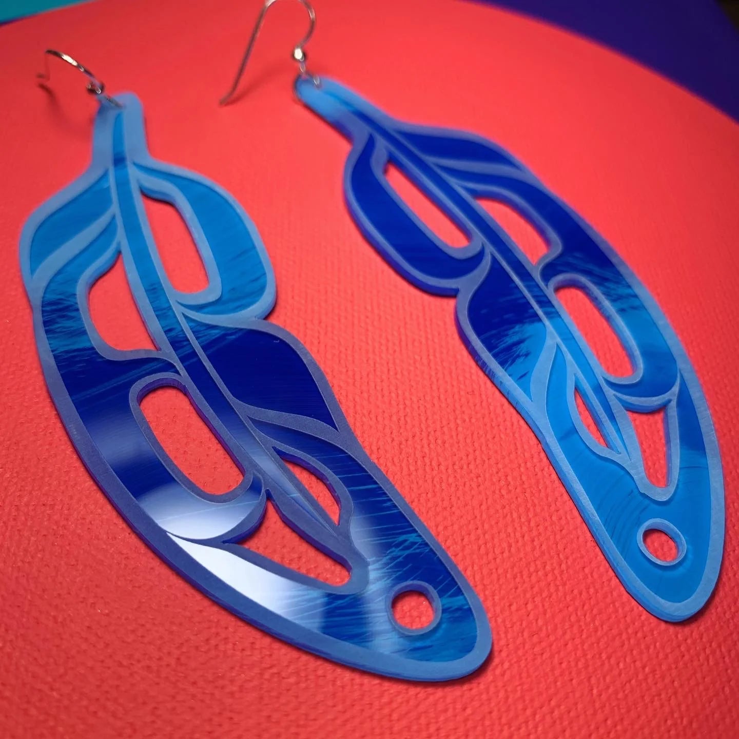 Trickster Co- Hand Painted Feathers - Small