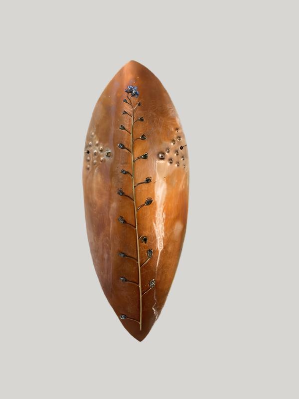 CopperWorks - Mini Forget-Me-Not Copper Shield