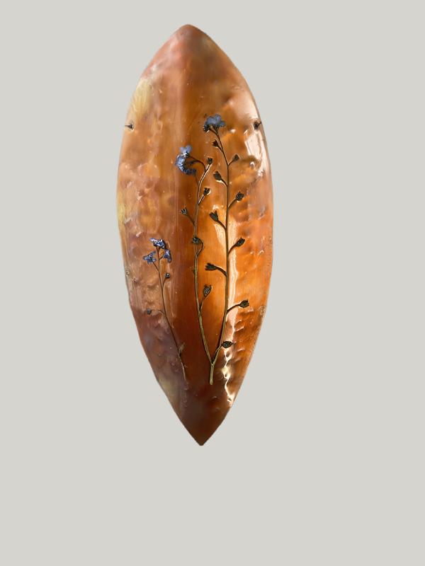 CopperWorks - Mini Forget-Me-Not Copper Shield