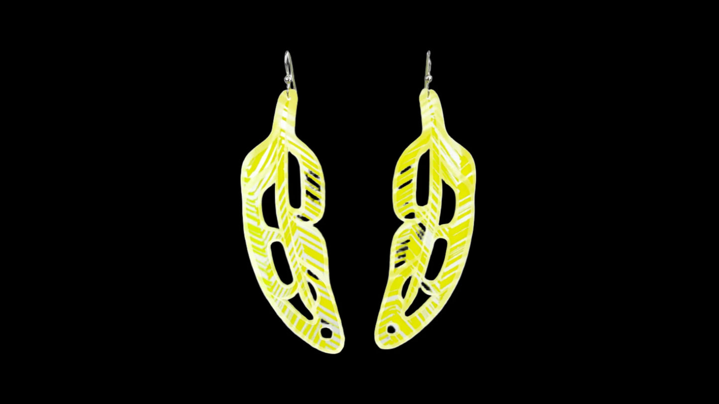 Trickster Co- Hand Painted Feathers - Small