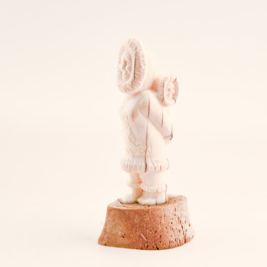 Baby on Back Sculpture