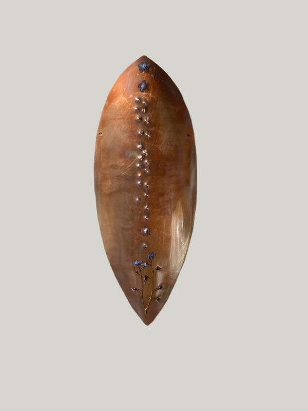 CopperWorks - Mini Forget-Me-Not Copper Shield