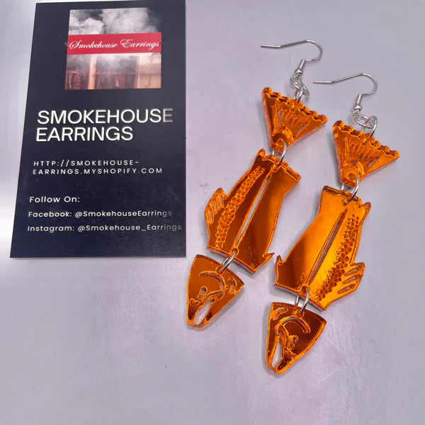 Smokehouse Earrings - Acrylic Earrings