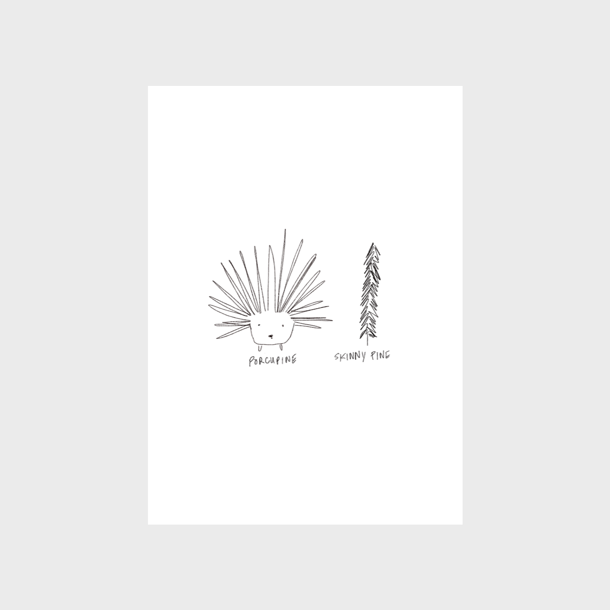 Museum Design Note Card