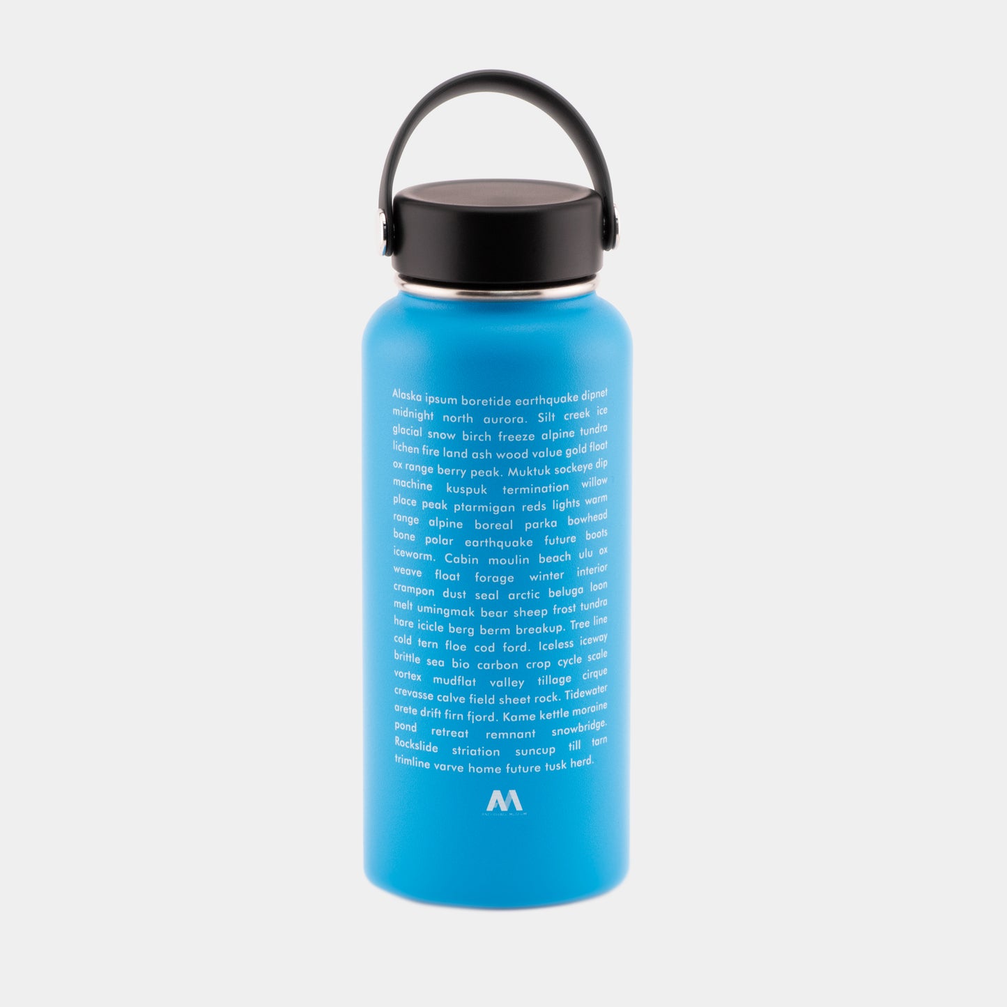 Hydro Flask 32oz Waterbottle - Alaska Ipsum
