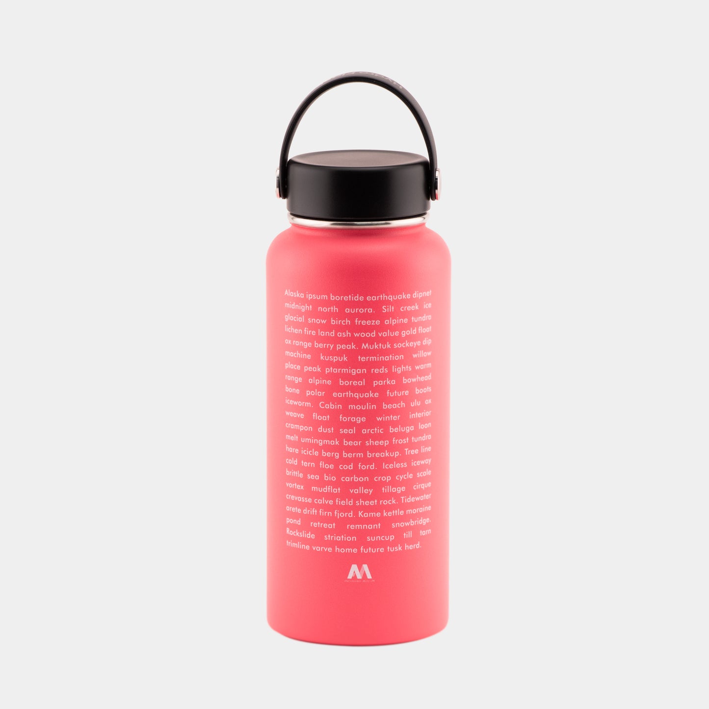 Hydro Flask 32oz Waterbottle - Alaska Ipsum