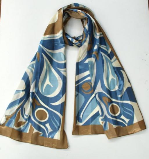 Bill Helin Raven Poly Scarf