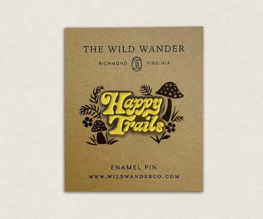 Happy Trails Enamel Pin
