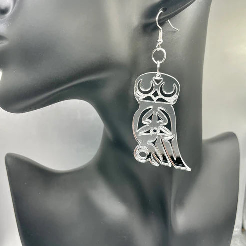 Smokehouse Earrings - Acrylic Earrings