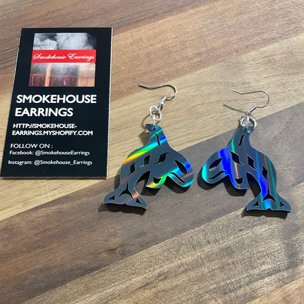 Smokehouse Earrings - Acrylic Earrings