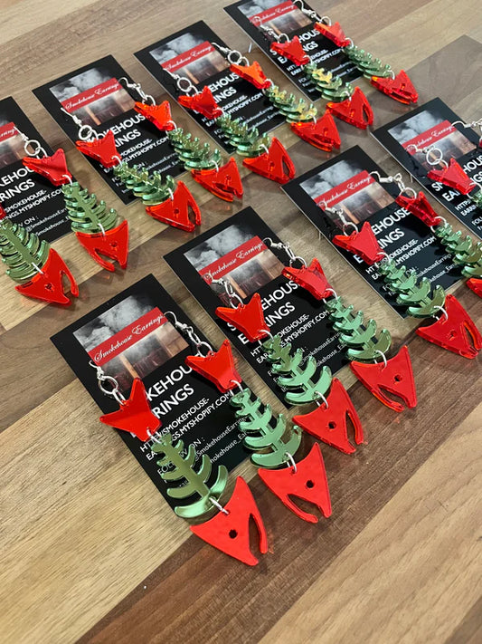 Smokehouse Earrings - Acrylic Earrings