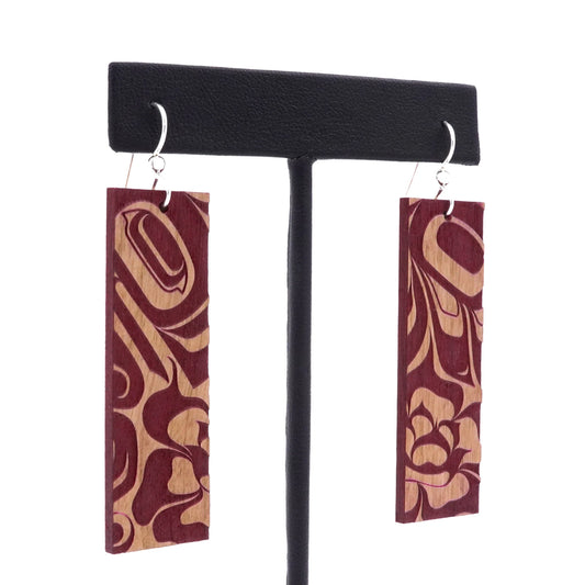 Trickster Co.- Raven & Roses Earrings
