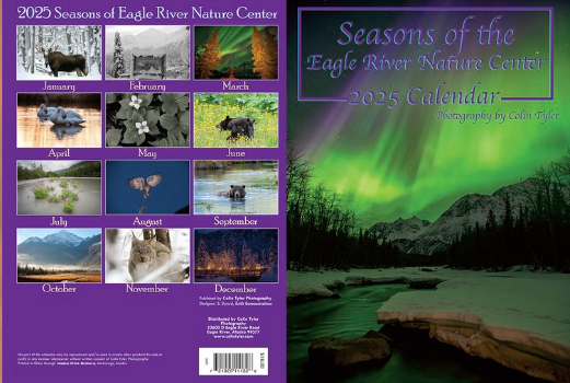 Seasons of the Eagle River Nature Center 2025 Calendar