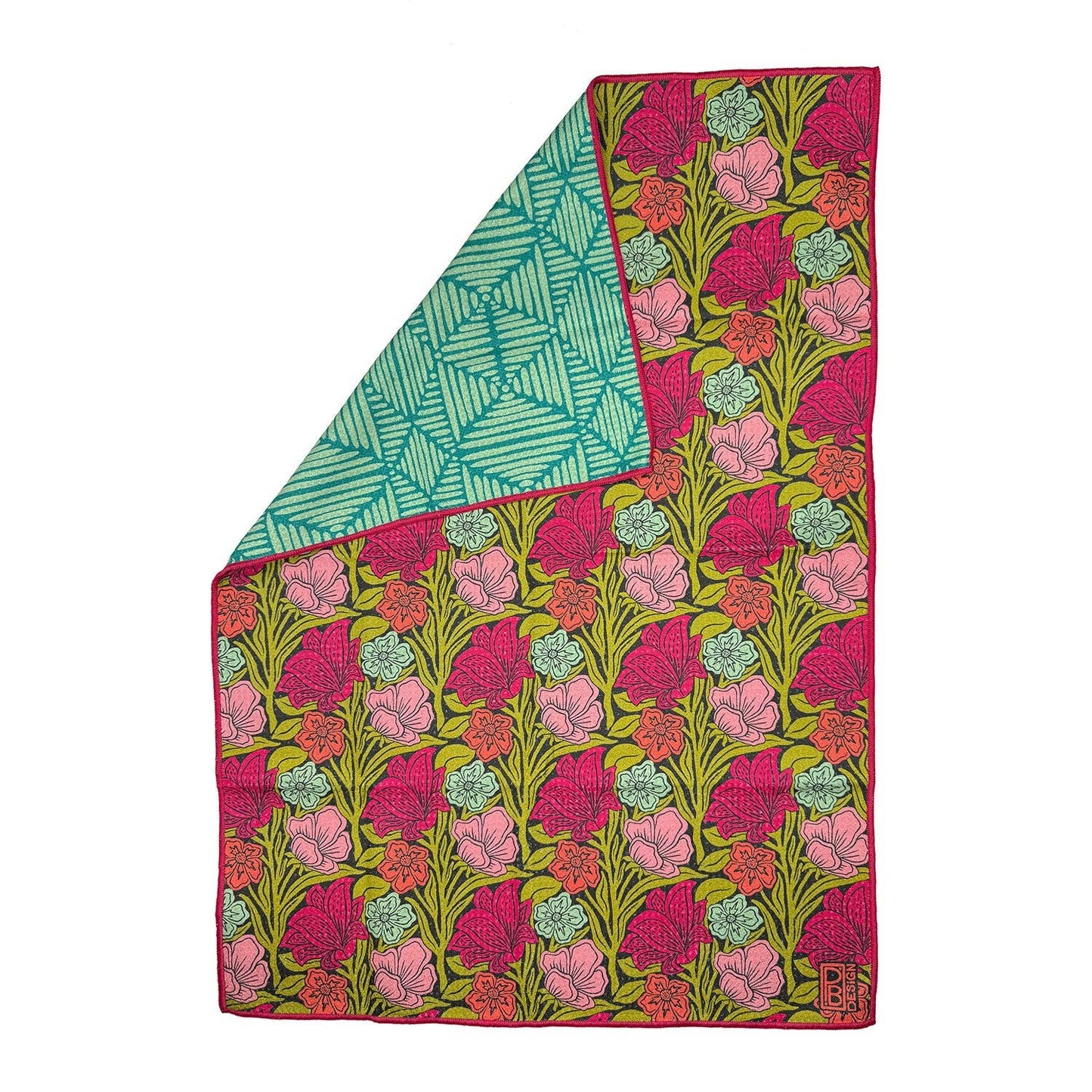 Vintage Blooms Tea Towel