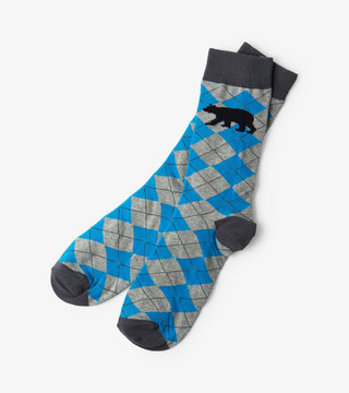 Men's Crew Socks by Little Blue House