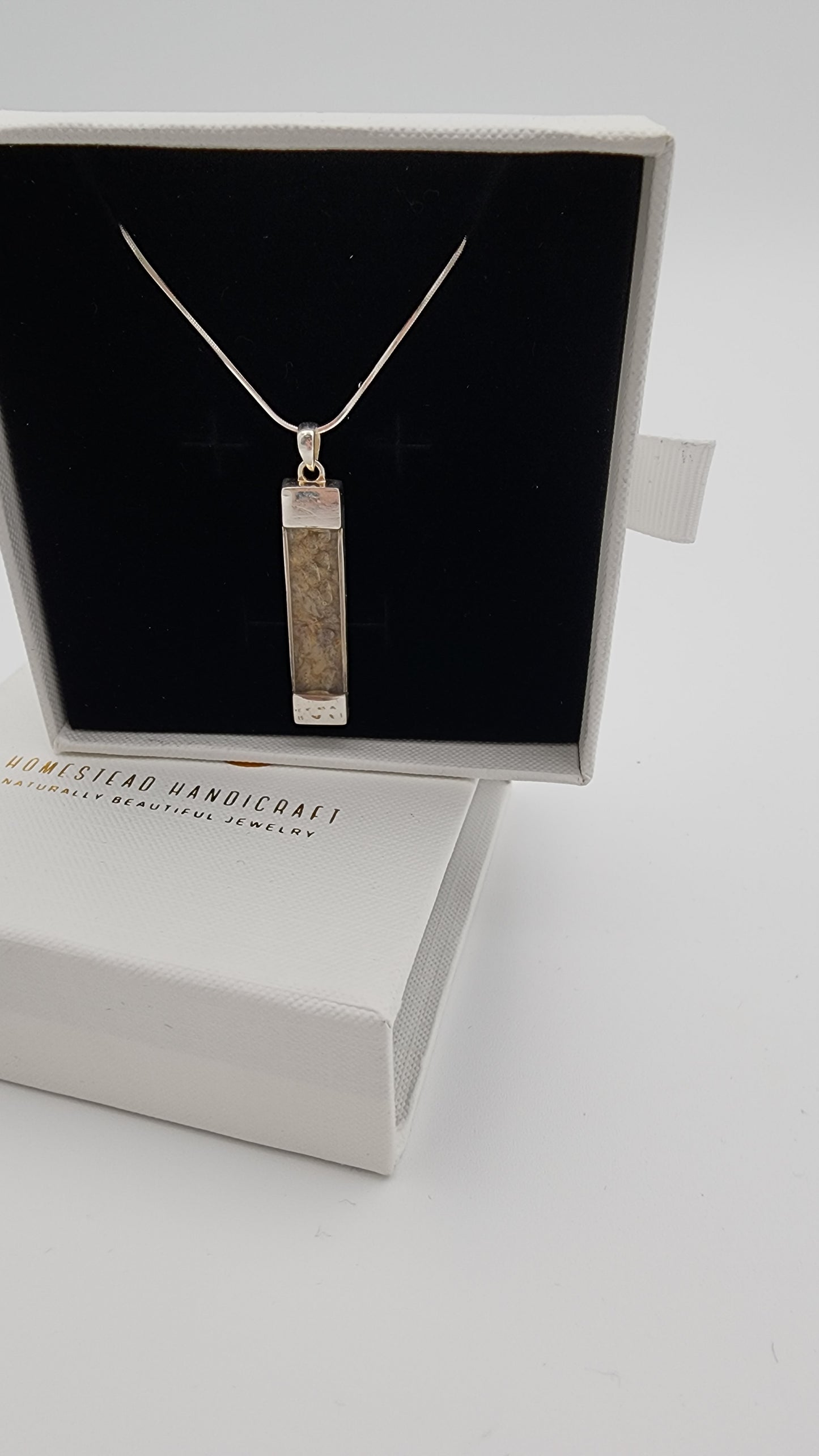 Homestead Handicraft - Fine Salmon Skin Necklace