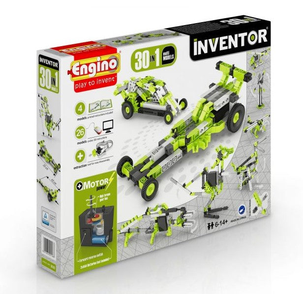 Inventor 30 models motorized set