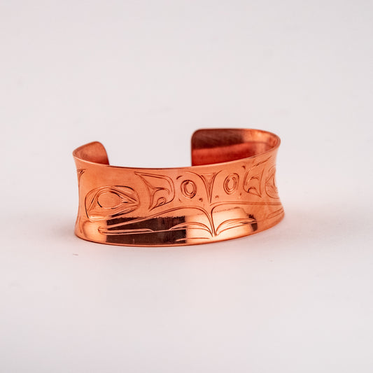 Copper Eagle Raven Bracelet - 1 1/2"