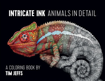 Intricate Ink: Animals In Detail Coloring Book